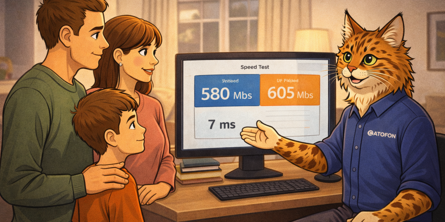 📶 ¿Por qué mi test de velocidad no marca exactamente lo que tengo contratado?
