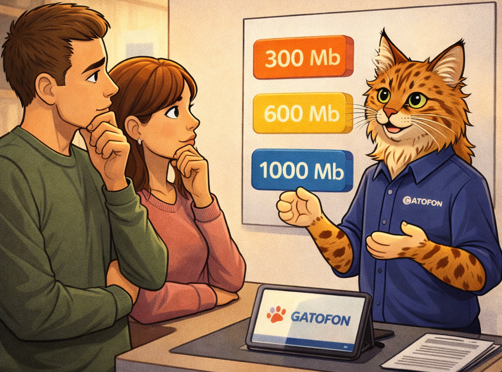 ¿Qué velocidad de fibra necesito realmente?